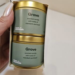 💜 3 for $15 Jewelry/Accessories! 💜Room Essentials Grove Scented Candle Duo